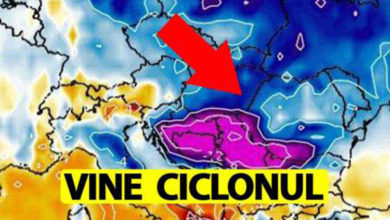 Photo of ALERTĂ ANM de Crăciun – Ciclon mediteranean uriaș peste România, în zilele următoare. Vreme extremă de CRĂCIUN